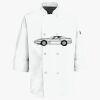 Button Chef Coat with Thermometer Pocket Thumbnail