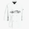 Button Chef Coat with Thermometer Pocket Thumbnail