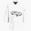 Button Chef Coat with Thermometer Pocket Thumbnail