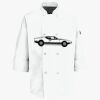 Button Chef Coat with Thermometer Pocket Thumbnail