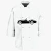 Button Chef Coat with Thermometer Pocket Thumbnail