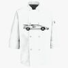 Button Chef Coat with Thermometer Pocket Thumbnail