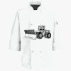 Button Chef Coat with Thermometer Pocket Thumbnail