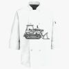 Button Chef Coat with Thermometer Pocket Thumbnail