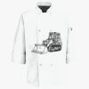 Button Chef Coat with Thermometer Pocket Thumbnail