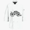 Button Chef Coat with Thermometer Pocket Thumbnail