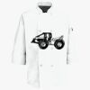 Button Chef Coat with Thermometer Pocket Thumbnail