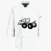 Button Chef Coat with Thermometer Pocket Thumbnail