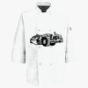 Button Chef Coat with Thermometer Pocket Thumbnail