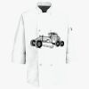 Button Chef Coat with Thermometer Pocket Thumbnail