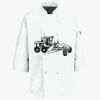 Button Chef Coat with Thermometer Pocket Thumbnail
