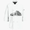 Button Chef Coat with Thermometer Pocket Thumbnail