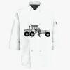 Button Chef Coat with Thermometer Pocket Thumbnail