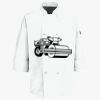 Button Chef Coat with Thermometer Pocket Thumbnail