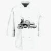 Button Chef Coat with Thermometer Pocket Thumbnail