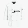 Button Chef Coat with Thermometer Pocket Thumbnail