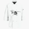 Button Chef Coat with Thermometer Pocket Thumbnail