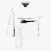 Button Chef Coat with Thermometer Pocket Thumbnail