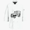 Button Chef Coat with Thermometer Pocket Thumbnail