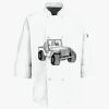 Button Chef Coat with Thermometer Pocket Thumbnail