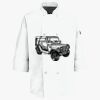Button Chef Coat with Thermometer Pocket Thumbnail