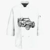 Button Chef Coat with Thermometer Pocket Thumbnail