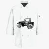 Button Chef Coat with Thermometer Pocket Thumbnail