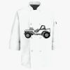 Button Chef Coat with Thermometer Pocket Thumbnail