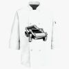 Button Chef Coat with Thermometer Pocket Thumbnail