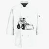 Button Chef Coat with Thermometer Pocket Thumbnail