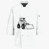 Button Chef Coat with Thermometer Pocket Thumbnail