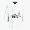 Button Chef Coat with Thermometer Pocket Thumbnail