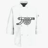 Button Chef Coat with Thermometer Pocket Thumbnail