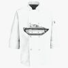 Button Chef Coat with Thermometer Pocket Thumbnail