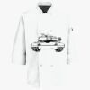 Button Chef Coat with Thermometer Pocket Thumbnail