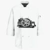 Button Chef Coat with Thermometer Pocket Thumbnail