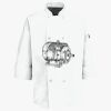 Button Chef Coat with Thermometer Pocket Thumbnail