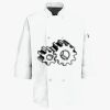 Button Chef Coat with Thermometer Pocket Thumbnail