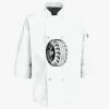 Button Chef Coat with Thermometer Pocket Thumbnail