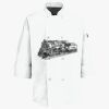 Button Chef Coat with Thermometer Pocket Thumbnail