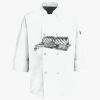 Button Chef Coat with Thermometer Pocket Thumbnail