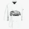 Button Chef Coat with Thermometer Pocket Thumbnail