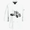 Button Chef Coat with Thermometer Pocket Thumbnail