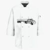 Button Chef Coat with Thermometer Pocket Thumbnail