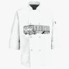 Button Chef Coat with Thermometer Pocket Thumbnail