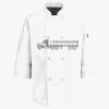 Button Chef Coat with Thermometer Pocket Thumbnail