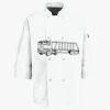 Button Chef Coat with Thermometer Pocket Thumbnail