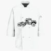 Button Chef Coat with Thermometer Pocket Thumbnail