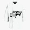 Button Chef Coat with Thermometer Pocket Thumbnail
