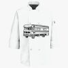 Button Chef Coat with Thermometer Pocket Thumbnail